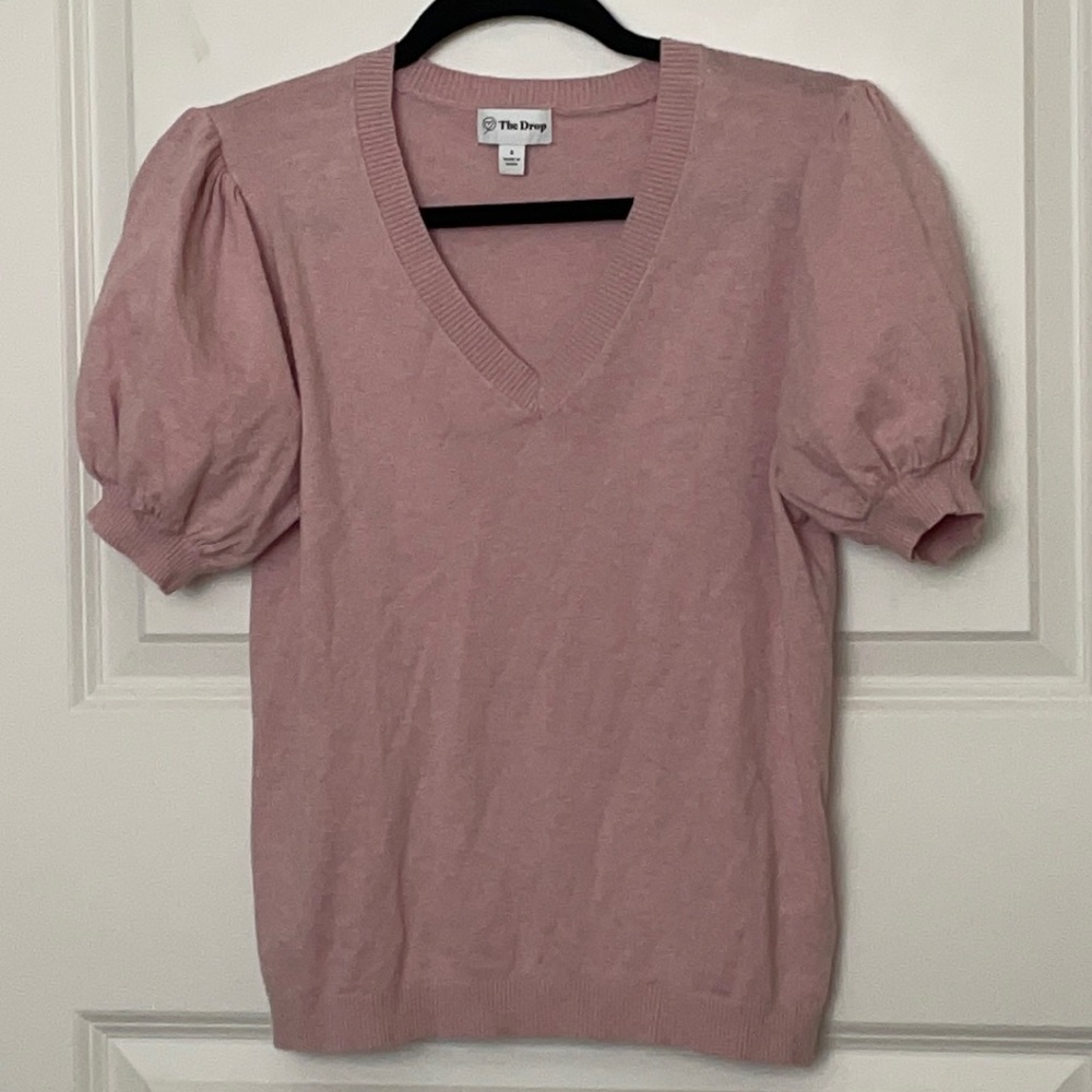 The Drop Cashmere Blend V Neck Sweater Small